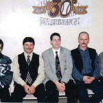30 ans - Party - Le Comité : René Morin, Luc Croisetière, Robert Letendre, Michel Ladouceur et René Vincent